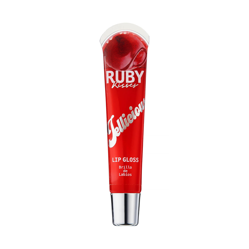 Ruby Kisses Jellicious gloss long-lasting shine during day and night events.