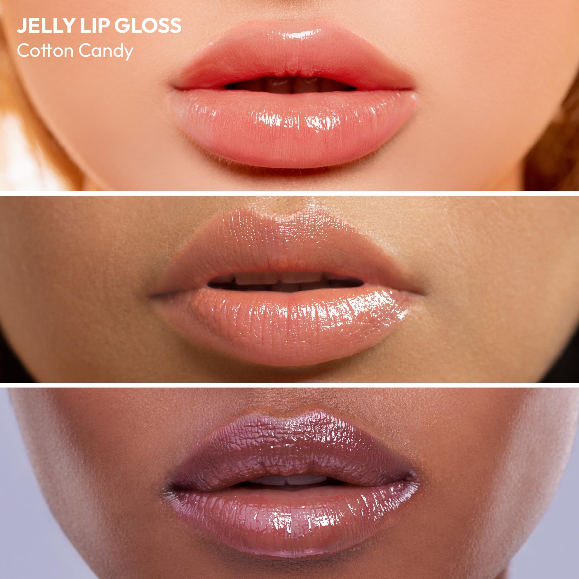 Ruby Kisses Jellicious lip gloss with acai berries for antioxidant-inspired lip care