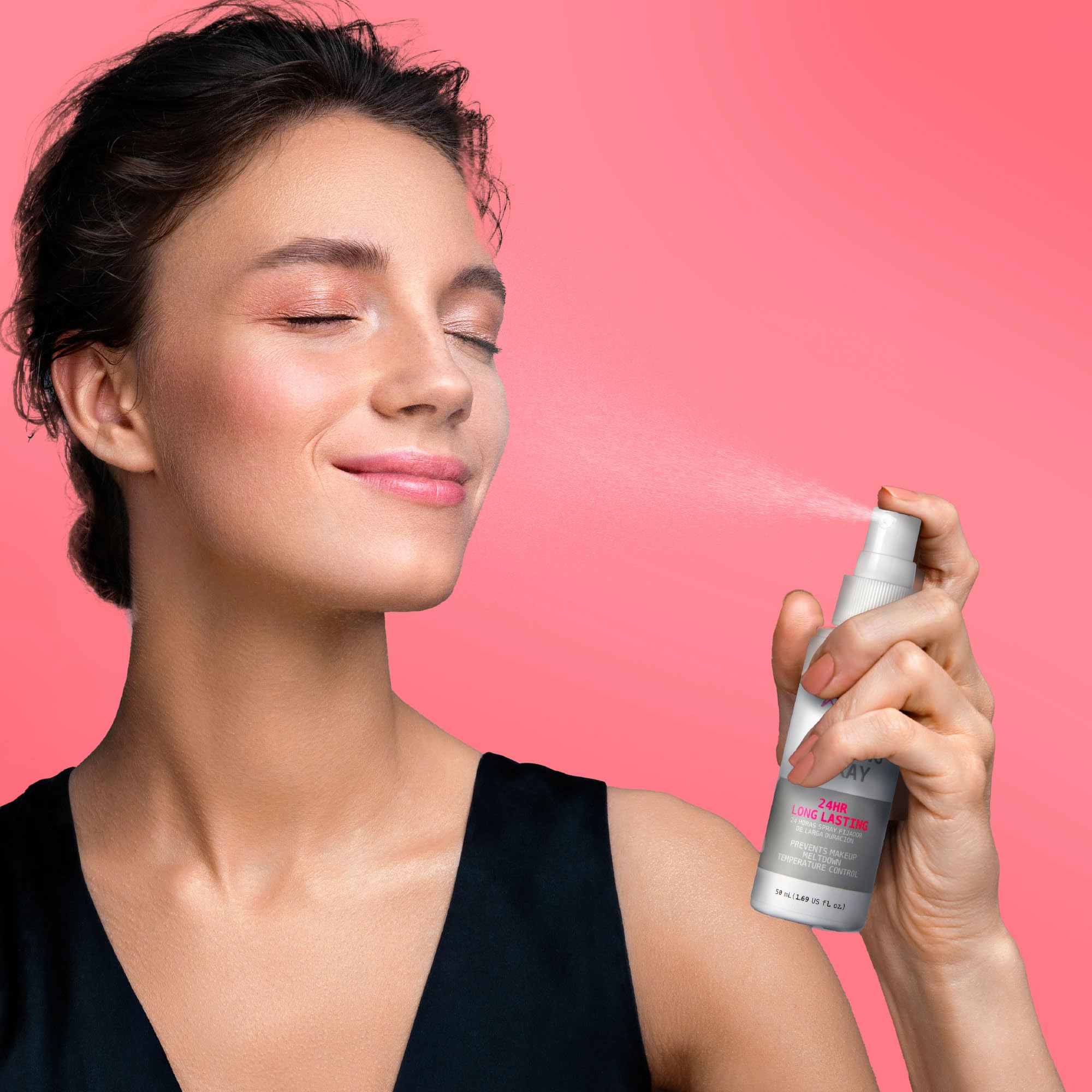 Maquillaje se mantiene intacto durante el día con el fijador Ruby Kisses