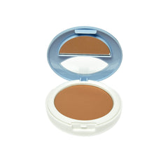 Ruby Kisses No More Blemish Powder Cafe Caramel swatch shows true shade match