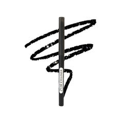 Ruby Kisses Pencil Eyeliner Glitter Black closeup showing rich pigment and smooth glide
