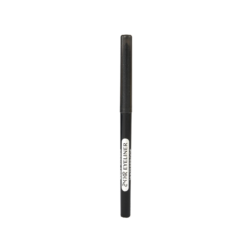Ruby Kisses Pencil Eyeliner Glitter Black swatches reveal bold pigment