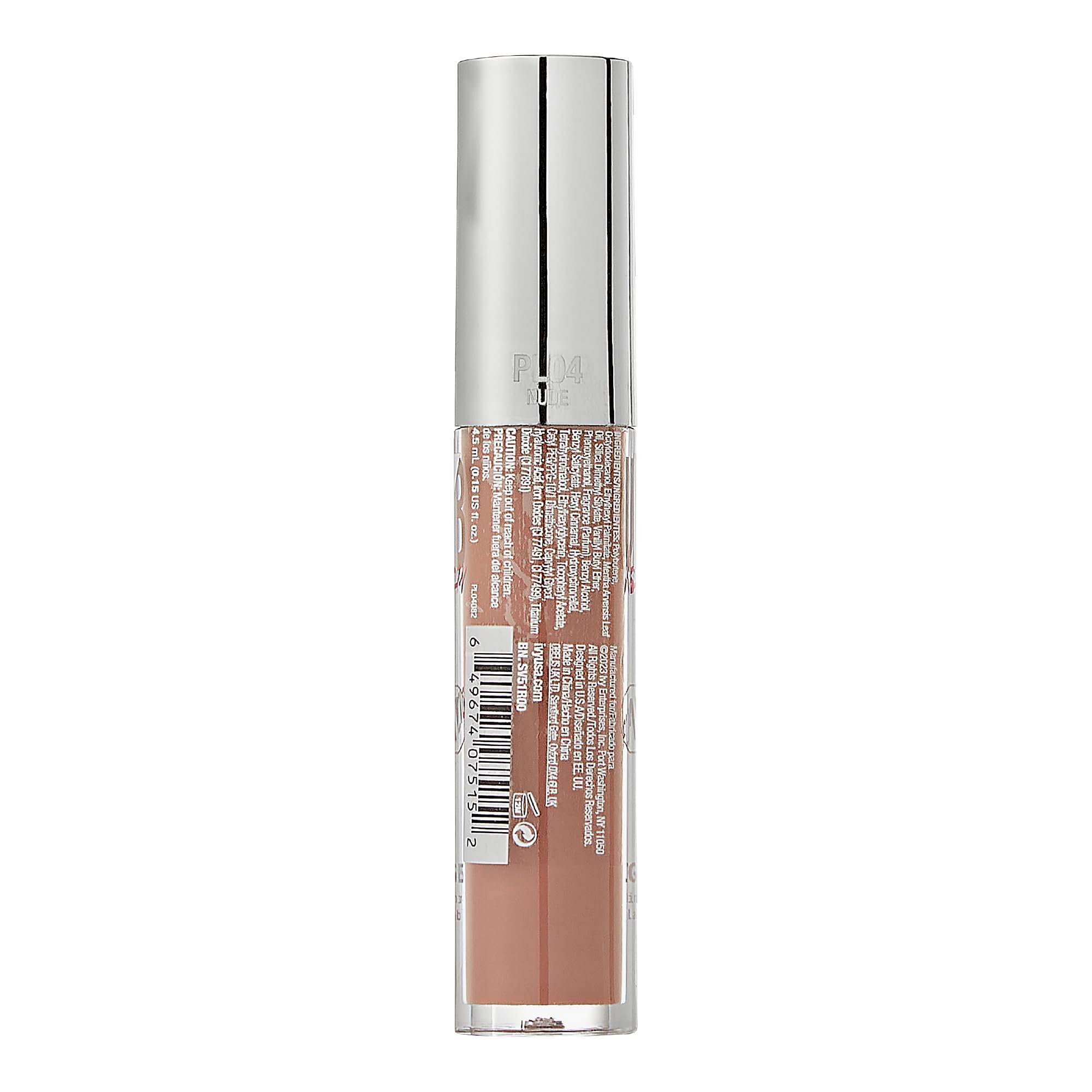 Ruby Kisses plumping lip gloss long-wear formula on lips after hours