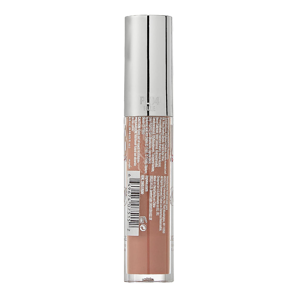 Ruby Kisses plumping lip gloss long-wear formula on lips after hours