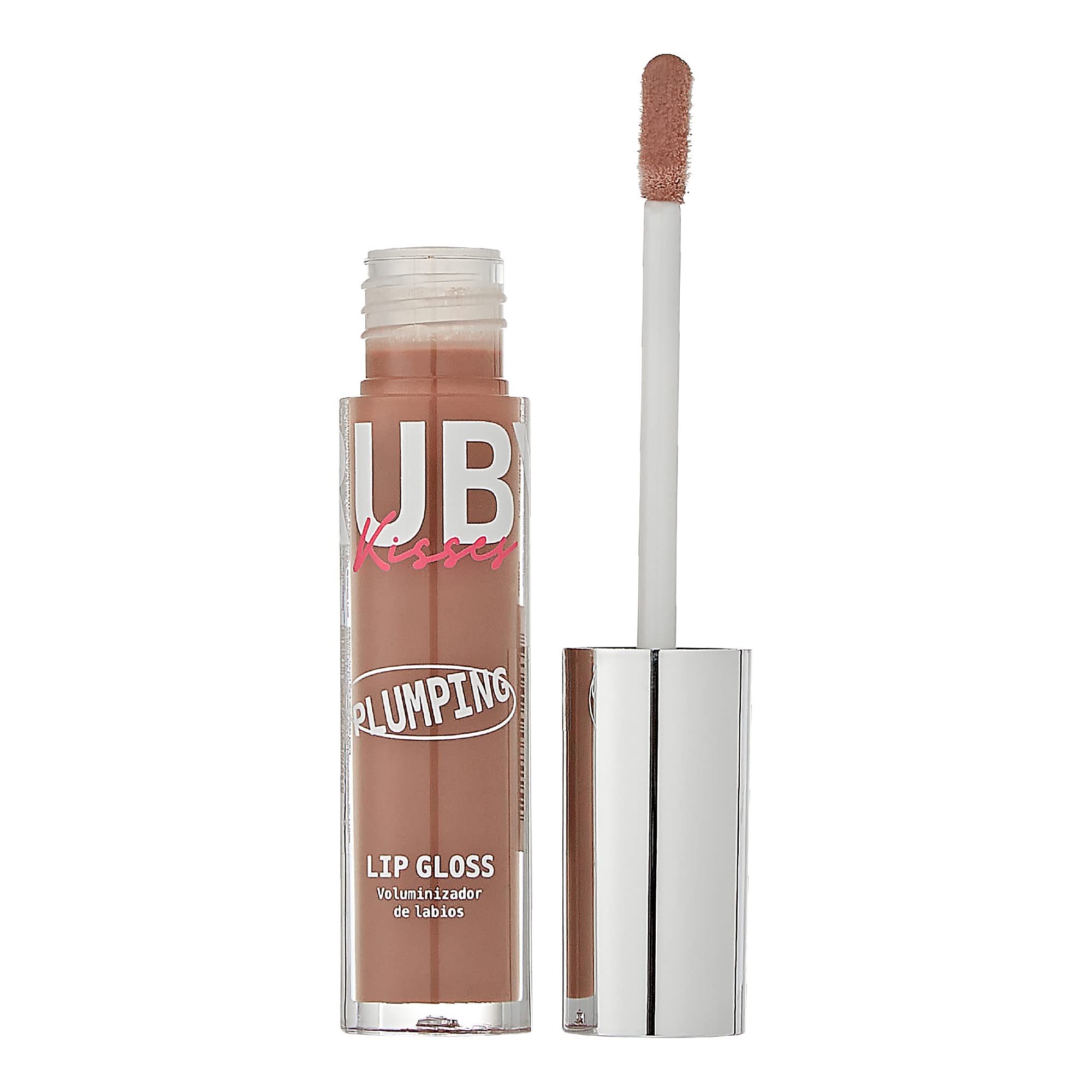 Ruby Kisses plumping lip gloss shimmer maximizer close-up with radiant gloss