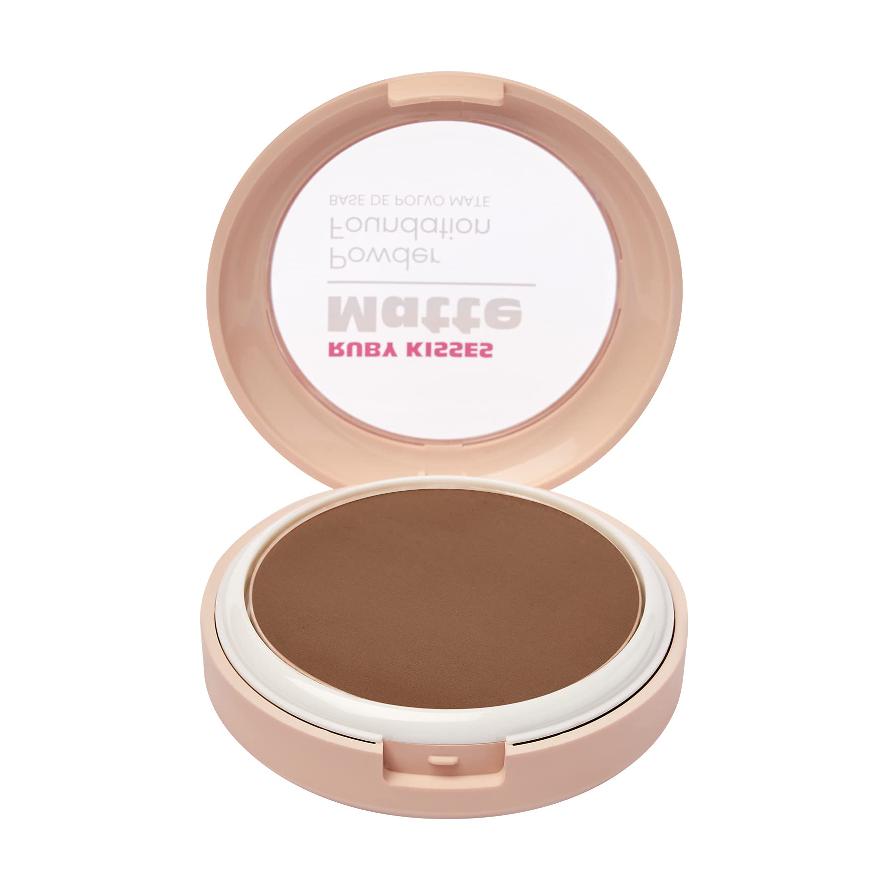 Ruby Kisses Cognac swatches show shade options for diverse skin tones.
