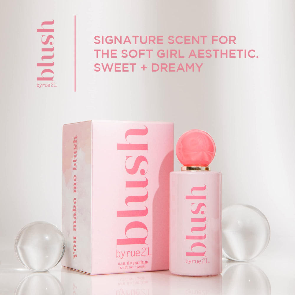 Rue 21 Blush packaging box suitable for gifting and display.