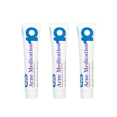 Rugby Laboratories benzoyl peroxide gel 10% jar showcases acne-fighting formula for clearer skin.
