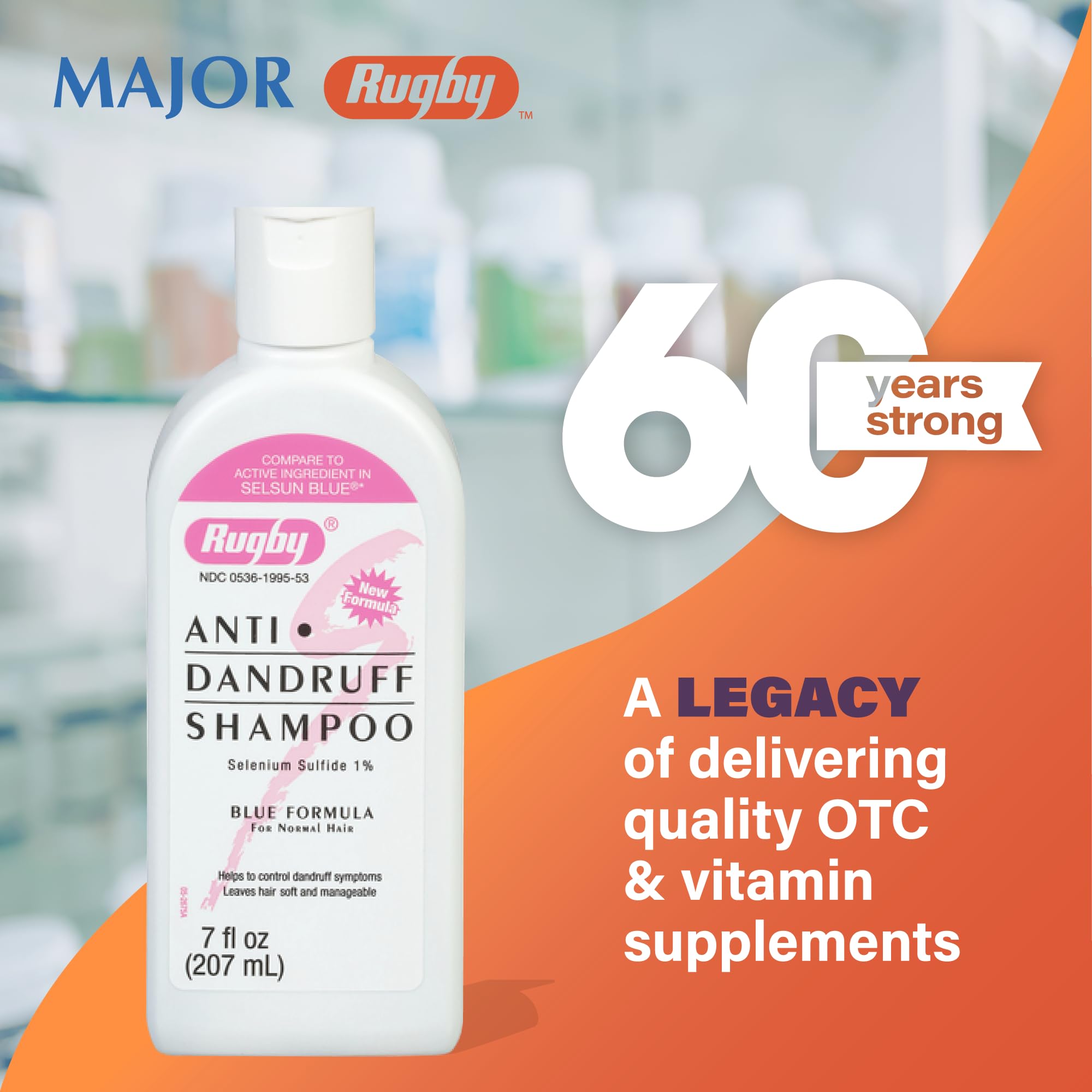 Rugby Labs anti-dandruff shampoo scalp-care shot suggests routine maintenance