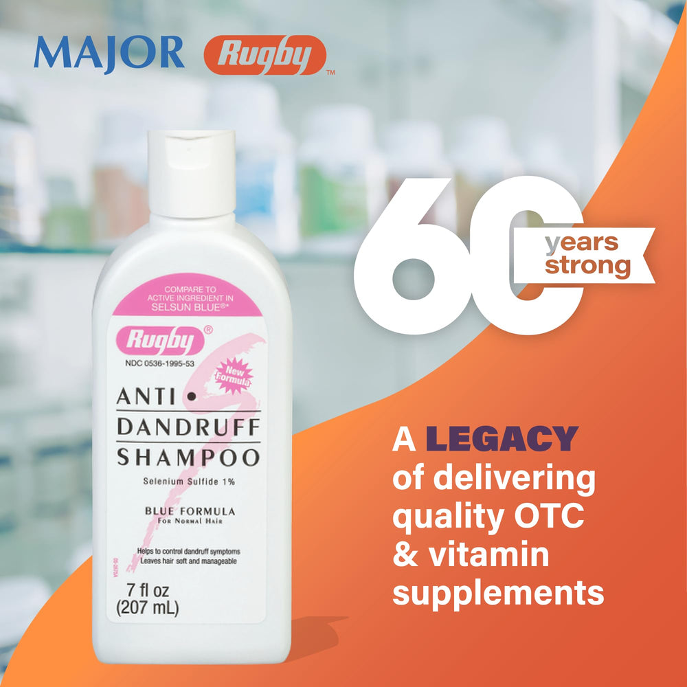 Rugby Labs anti-dandruff shampoo scalp-care shot suggests routine maintenance