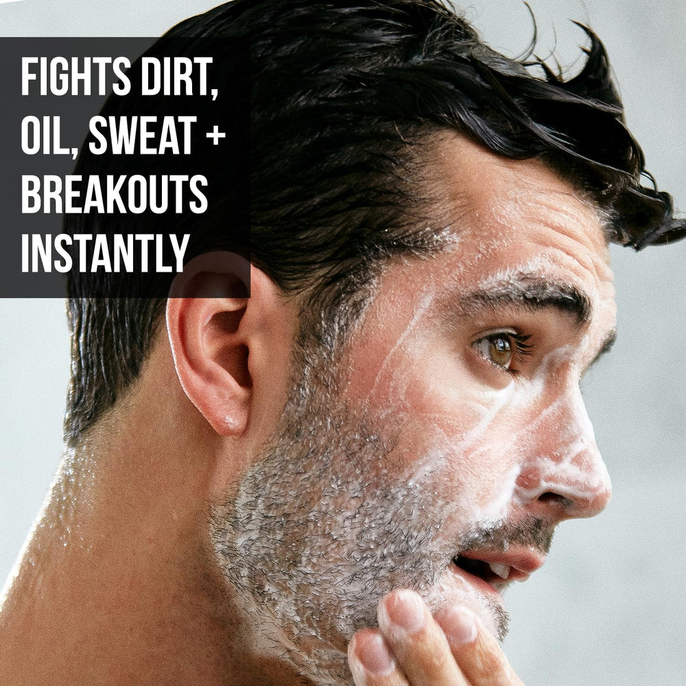 RUGGED & DAPPER acne face wash, ideal for preventing breakouts in men.