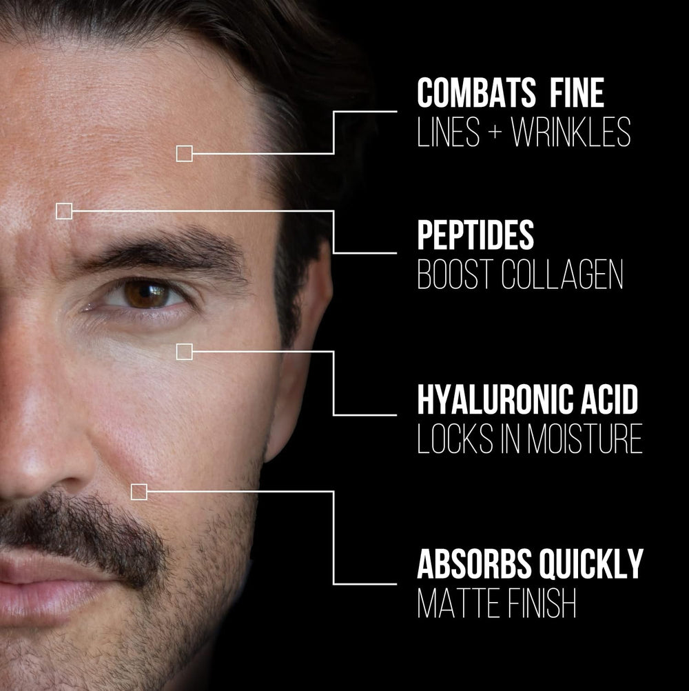 RUGGED & DAPPER fast-absorption in 15 seconds supports simple daily routine.