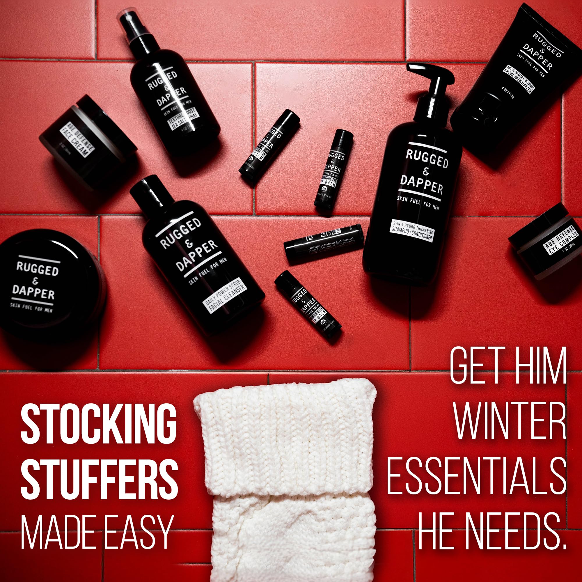 RUGGED & DAPPER non-toxic cruelty-free label signals safe skincare choice