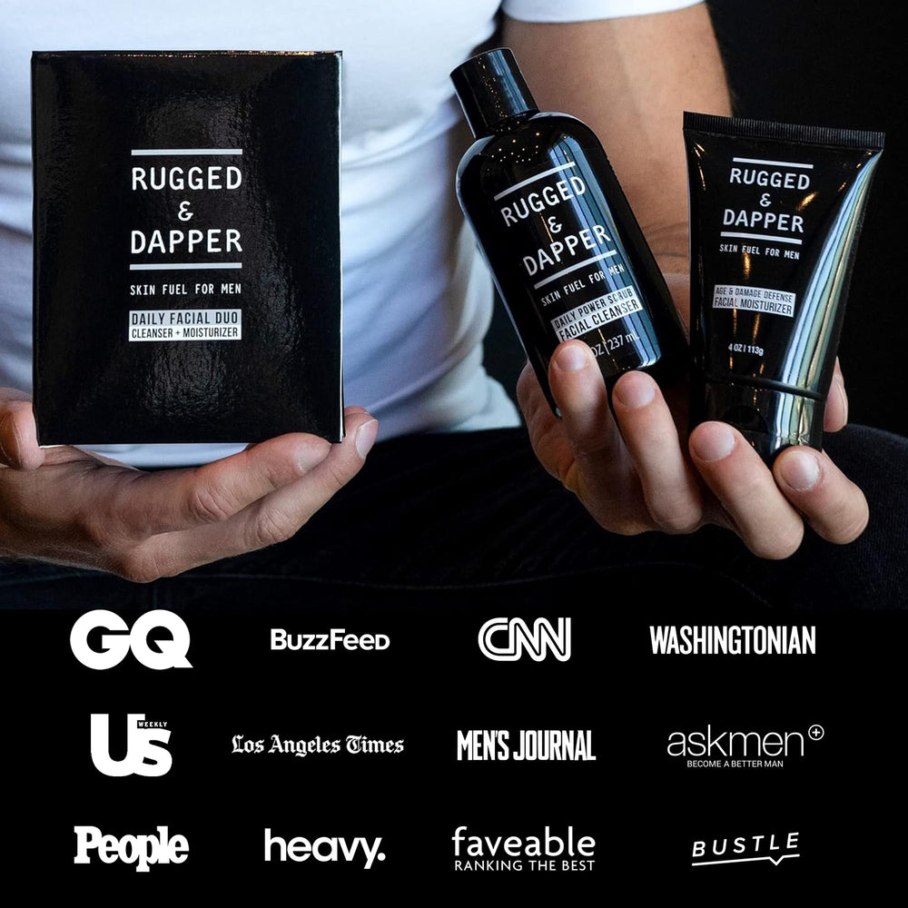 RUGGED & DAPPER Vitamin E plus B5 and Shea Butter swatch indicating nourishment