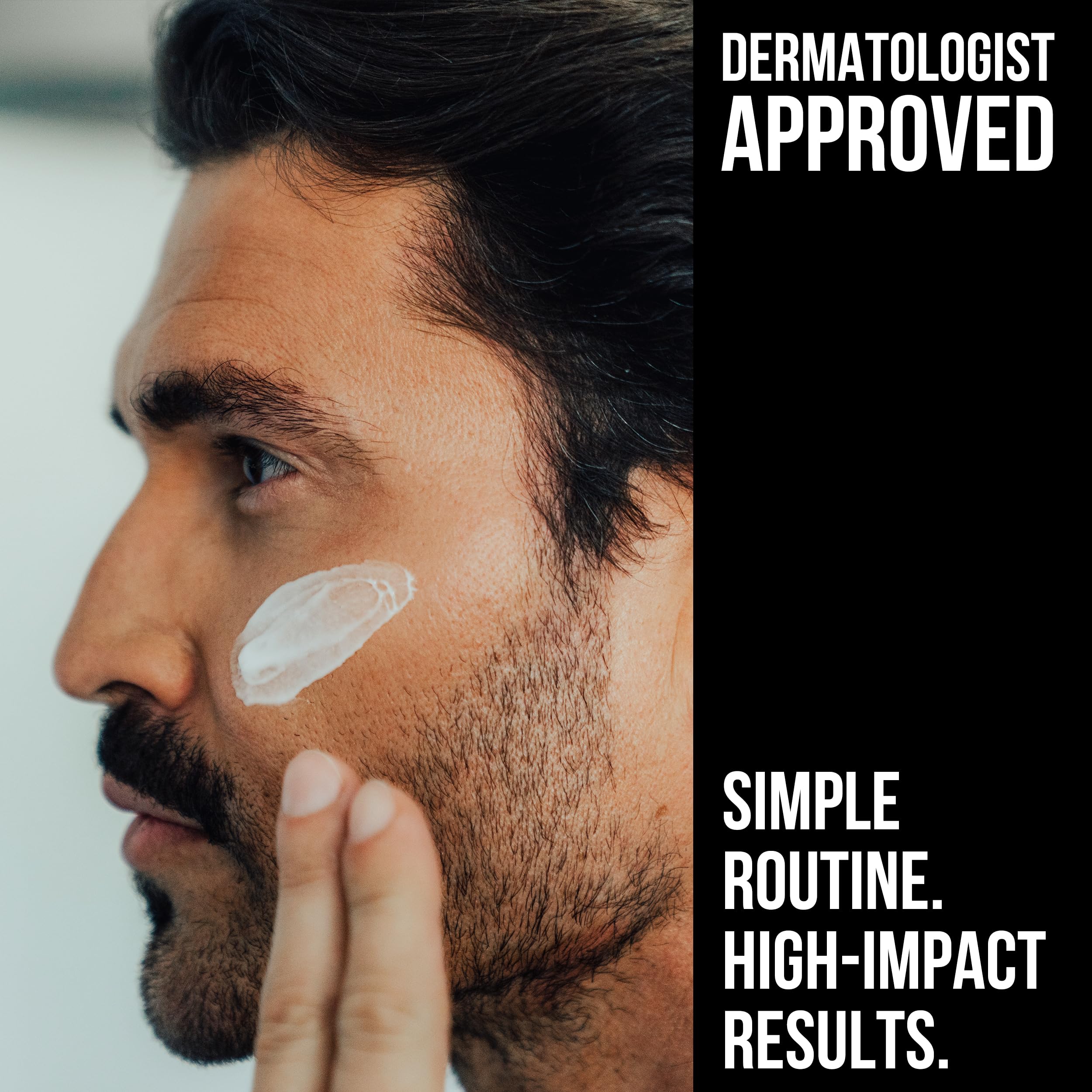 RUGGED & DAPPER Vitamin E and B5 support skin resilience and subtle radiance.