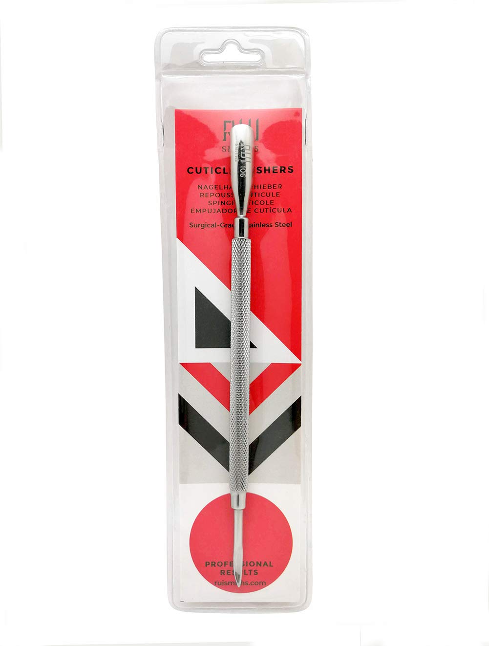 Rui Smiths store-ready packaging with care and warranty information