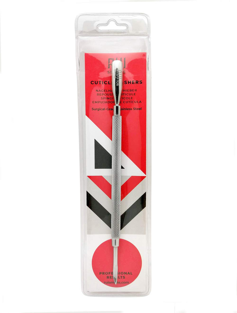 Rui Smiths store-ready packaging with care and warranty information