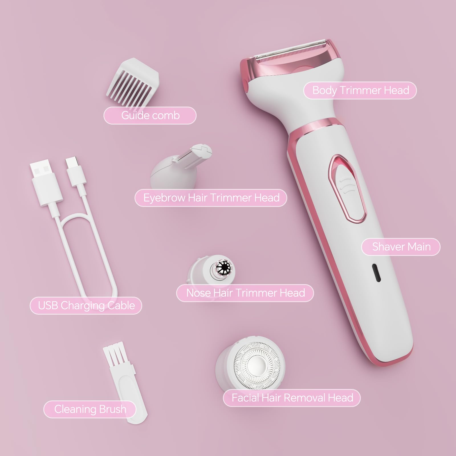 RUIBO portable cordless design ideal for on-the-go grooming
