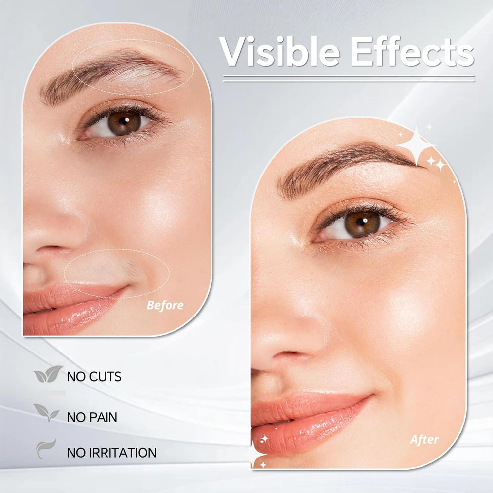RUIM nose hair trimmer blades close-up with precision edges.