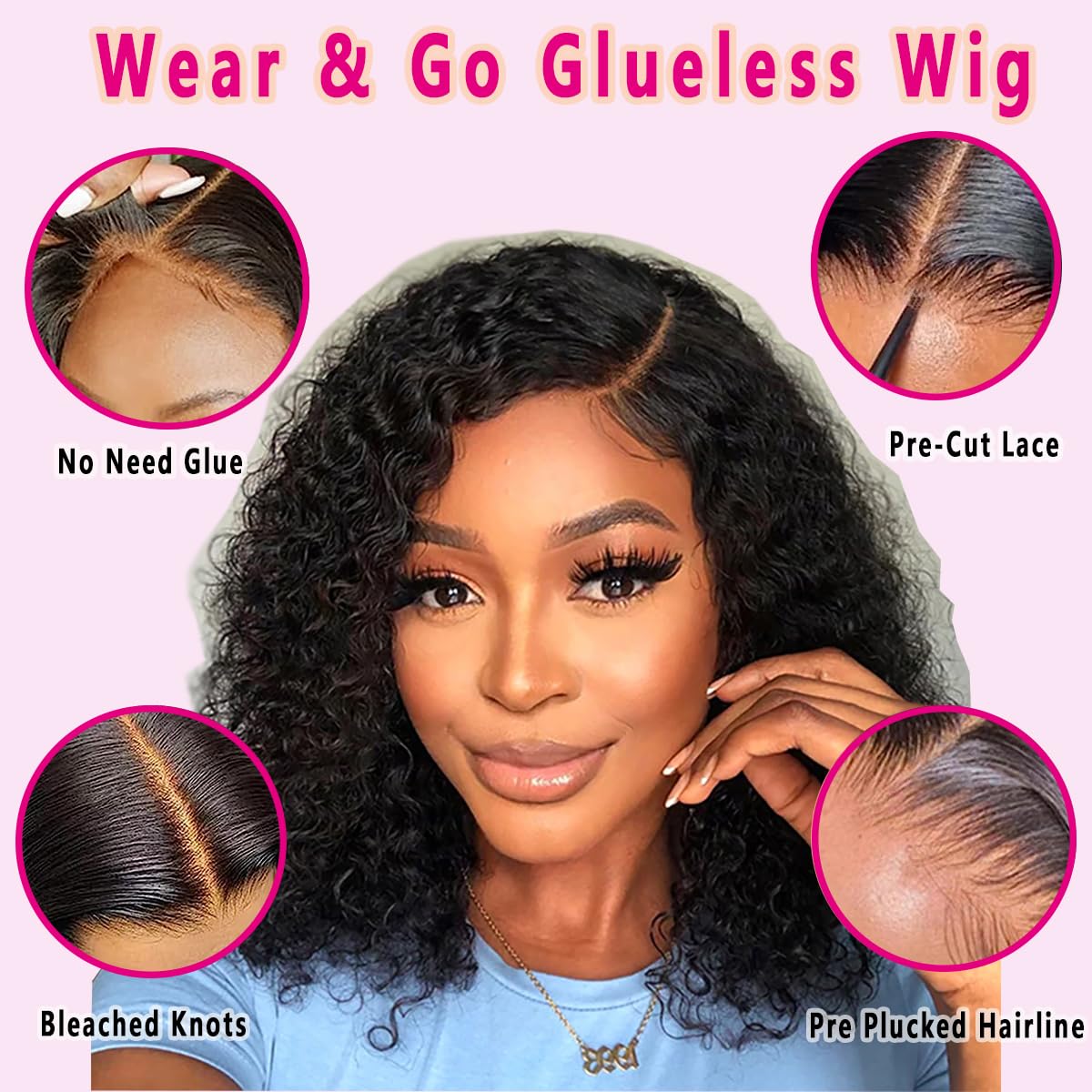 RUI MEI SI versatile wig for weddings and daily life with easy styling options.