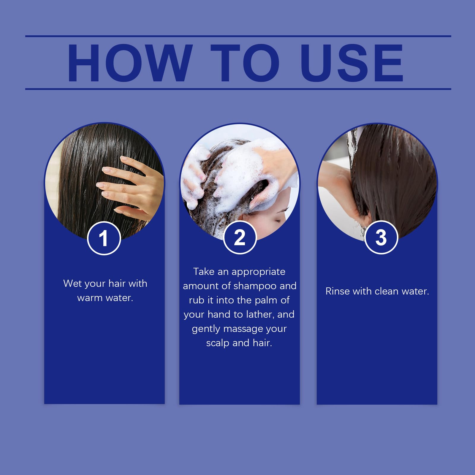 RuiMewK Nipori Shampoo in bathroom scene for daily scalp care