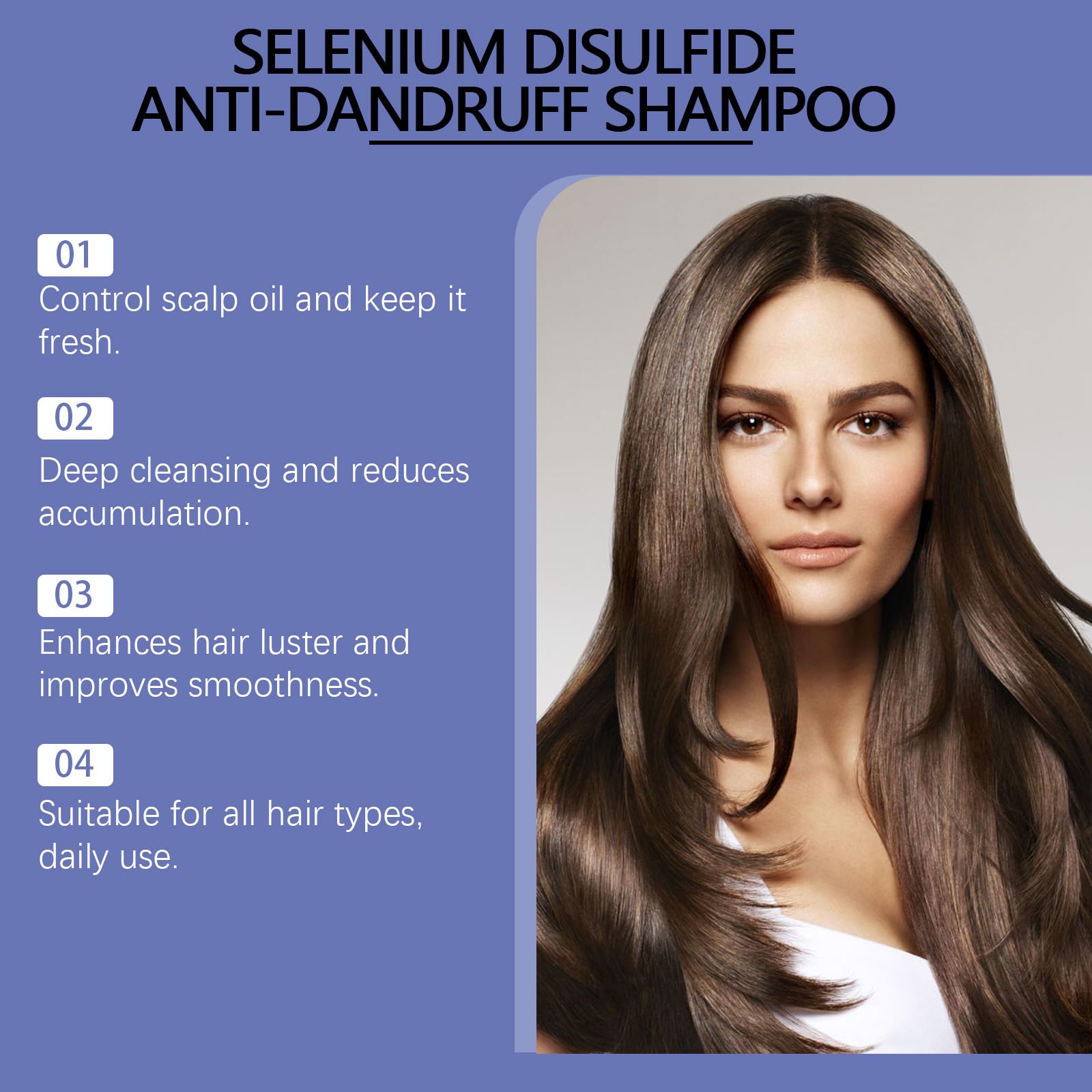RuiMewK Nipori Shampoo suitable for men and women with thinning hair