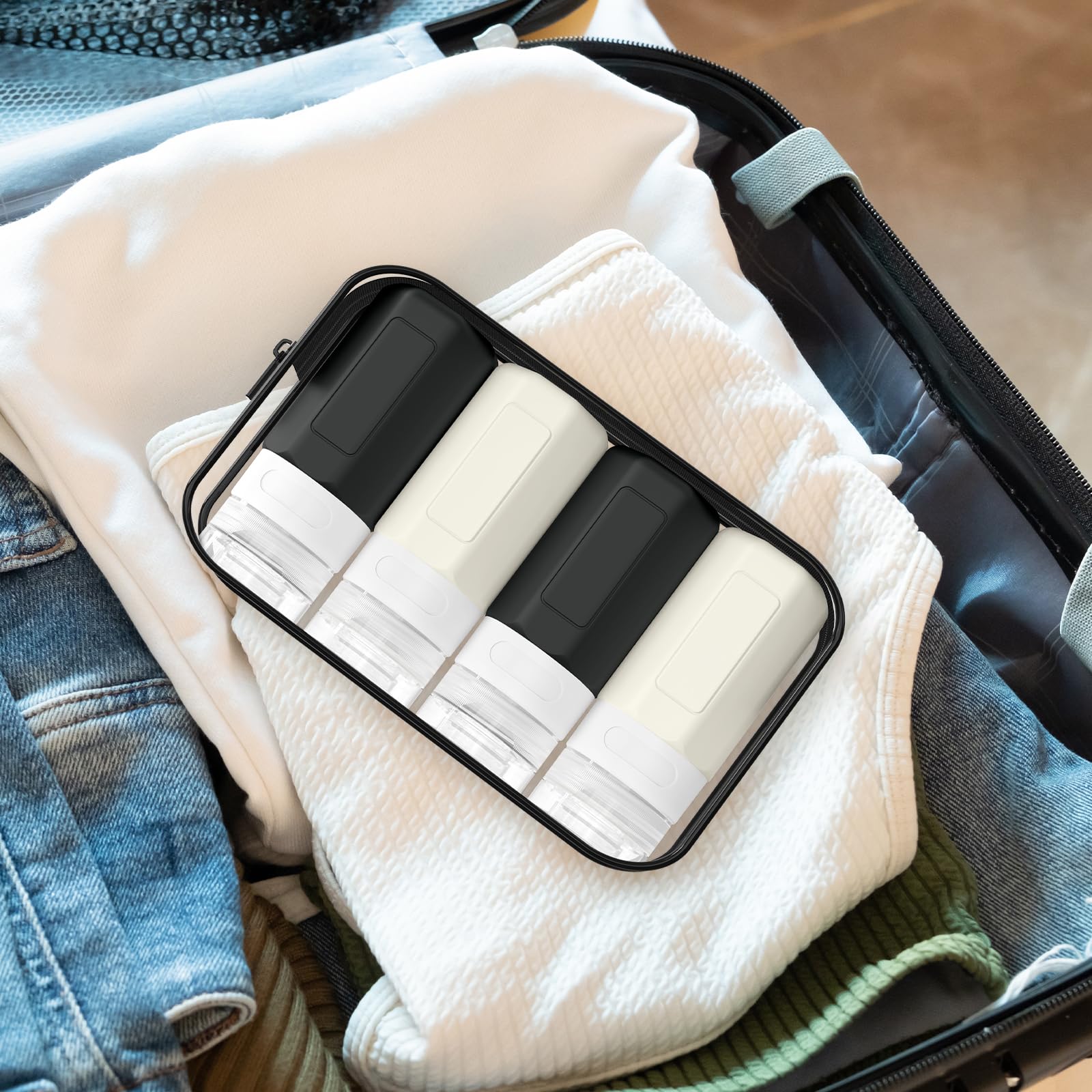 Ruinovate travel bottles silicone construction delivers durability and flexible squeezing