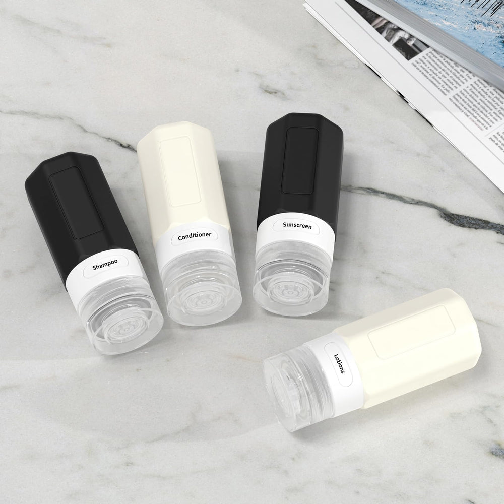 Ruinovate travel bottles TSA-approved design supports carry-on compatibility