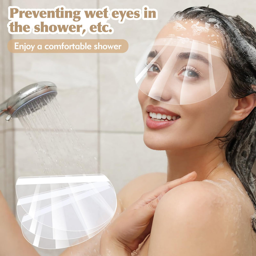 Ruizaua clear face shield suited for hairdressing with splash-protective features.