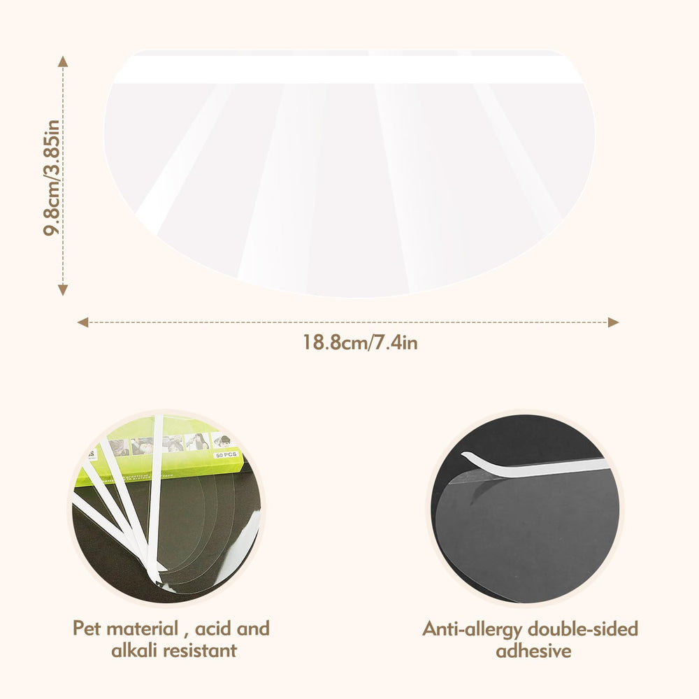 Ruizaua clear face shield packaging shows ready-to-use protection and convenience.
