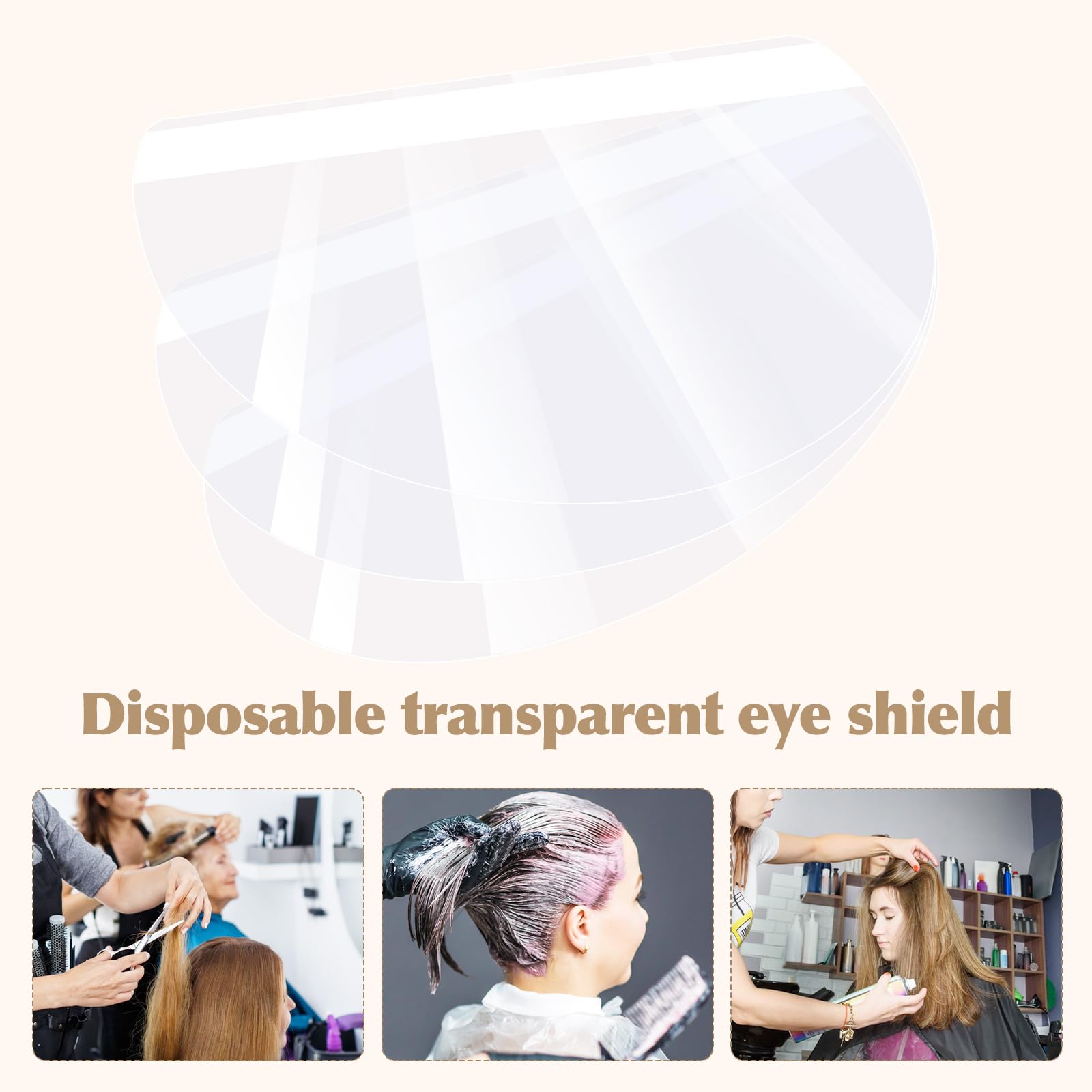 Ruizaua clear face shield side-angle reveals transparent design and clear visibility.