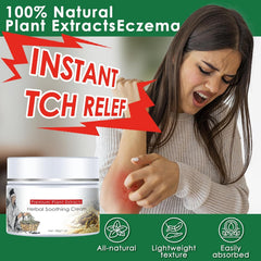 Rulinal Herbal Soothing Cream tube displaying smooth texture ideal for gentle daily relief.