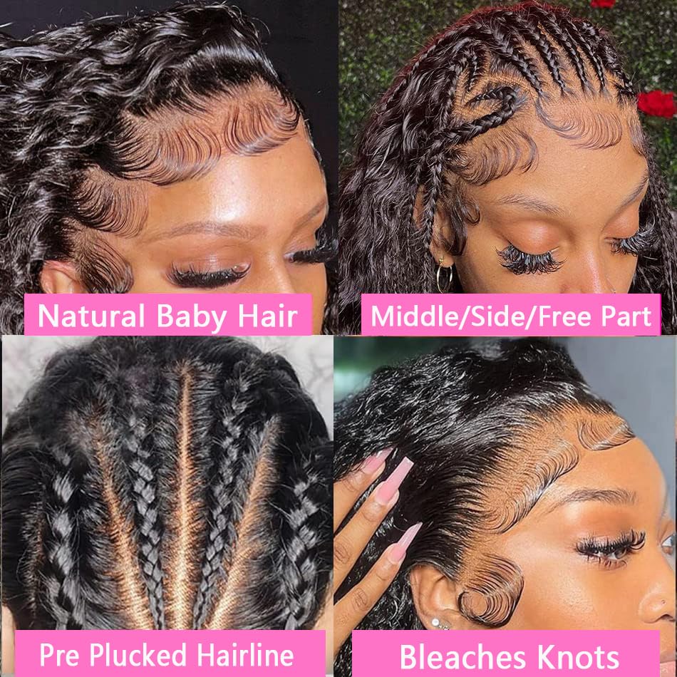 Rumdiku bleached knot 3D dome cap lace front wig for a natural finish