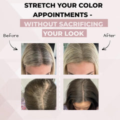 Rumi Cosmetiques HairMagic+ compact-mirror for quick on-the-go hairline filling.