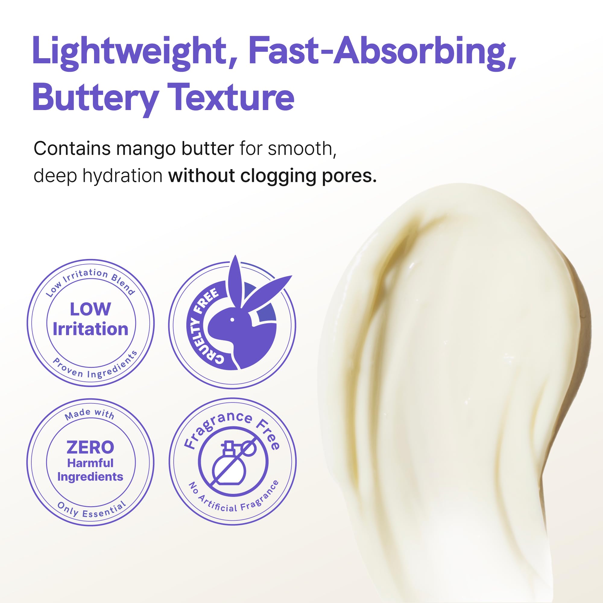 Ruminae cream applied around the eye area for smoother crow's feet