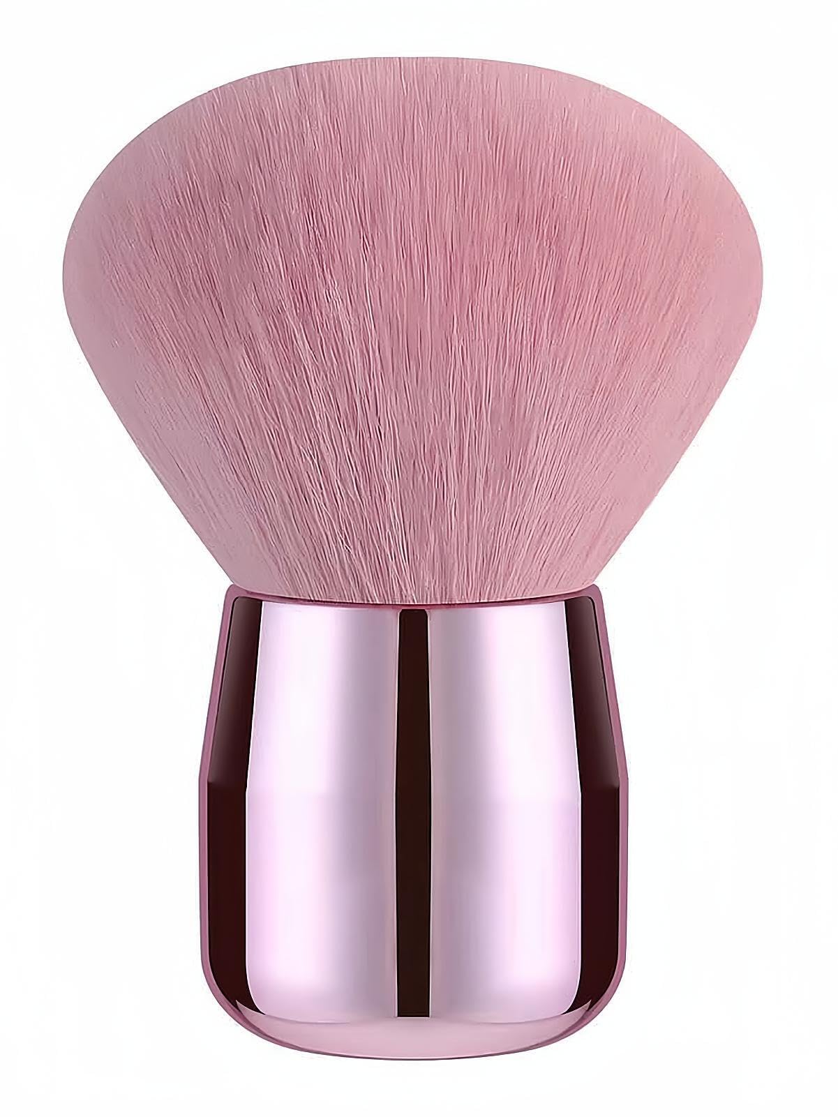 RUNGANG Nail Dust Brush close-up shows ultra-soft bristles for gentle powder removal.