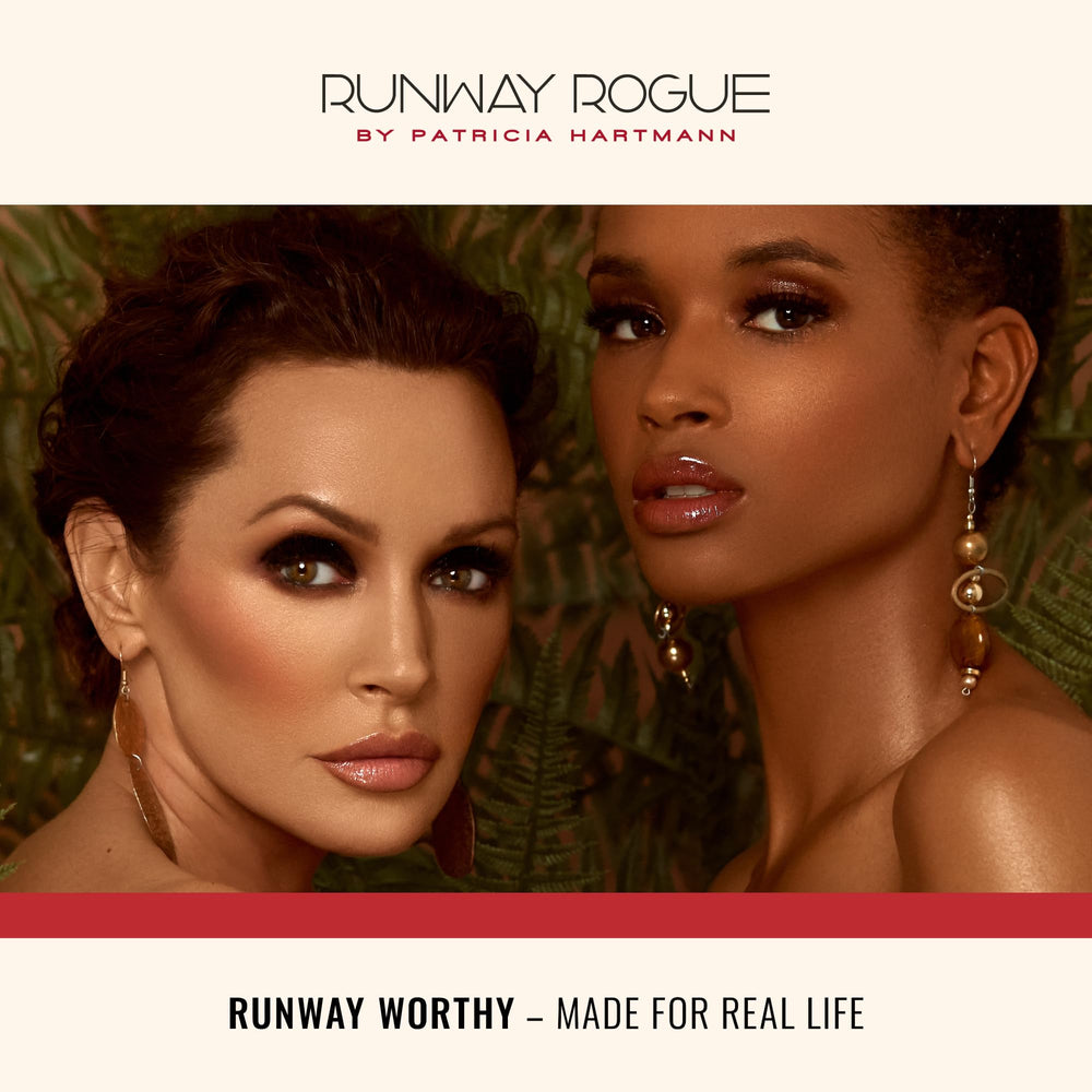Runway Rogue LuxGloss Catwalk non-sticky finish for comfortable wear.
