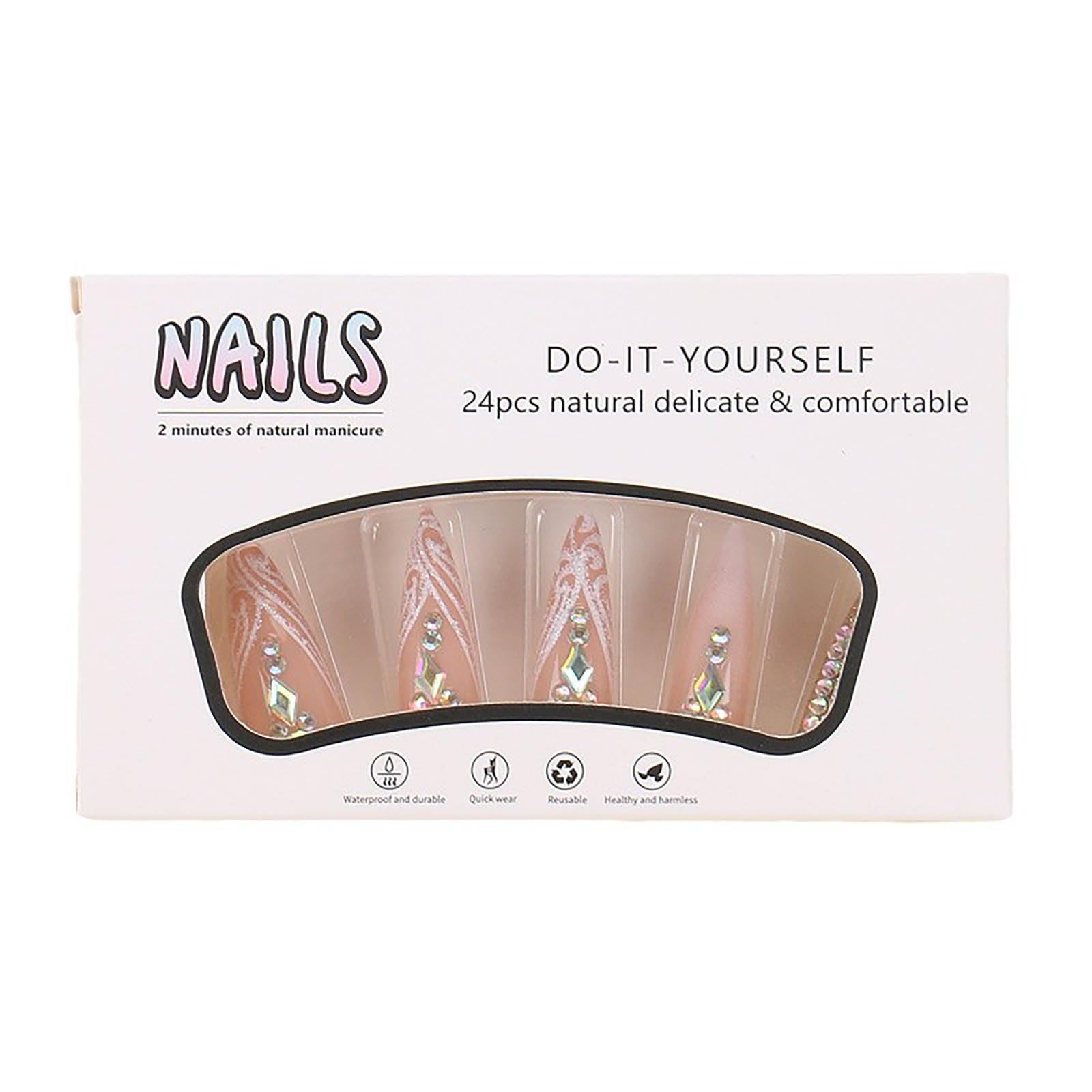 RUOKEXIN nail file and wooden stick helps shape and prep nails.
