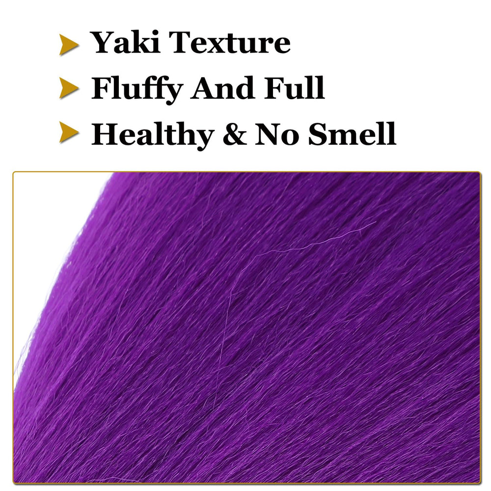 Ruola stage-ready braids; 48-inch length for dramatic cosplay and parties.
