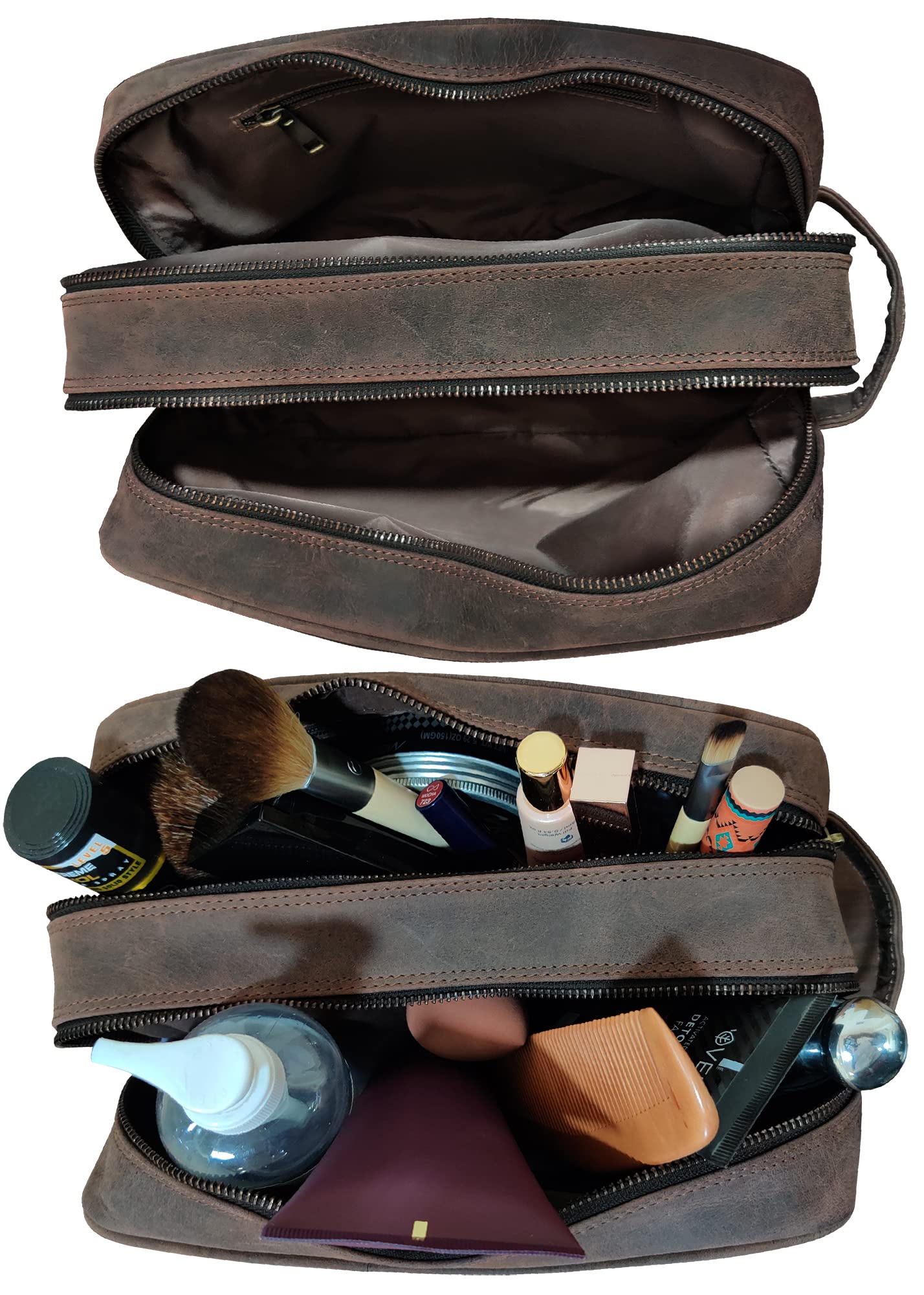 RUSTIC TOWN travel-ready bag with side handle for easy carry