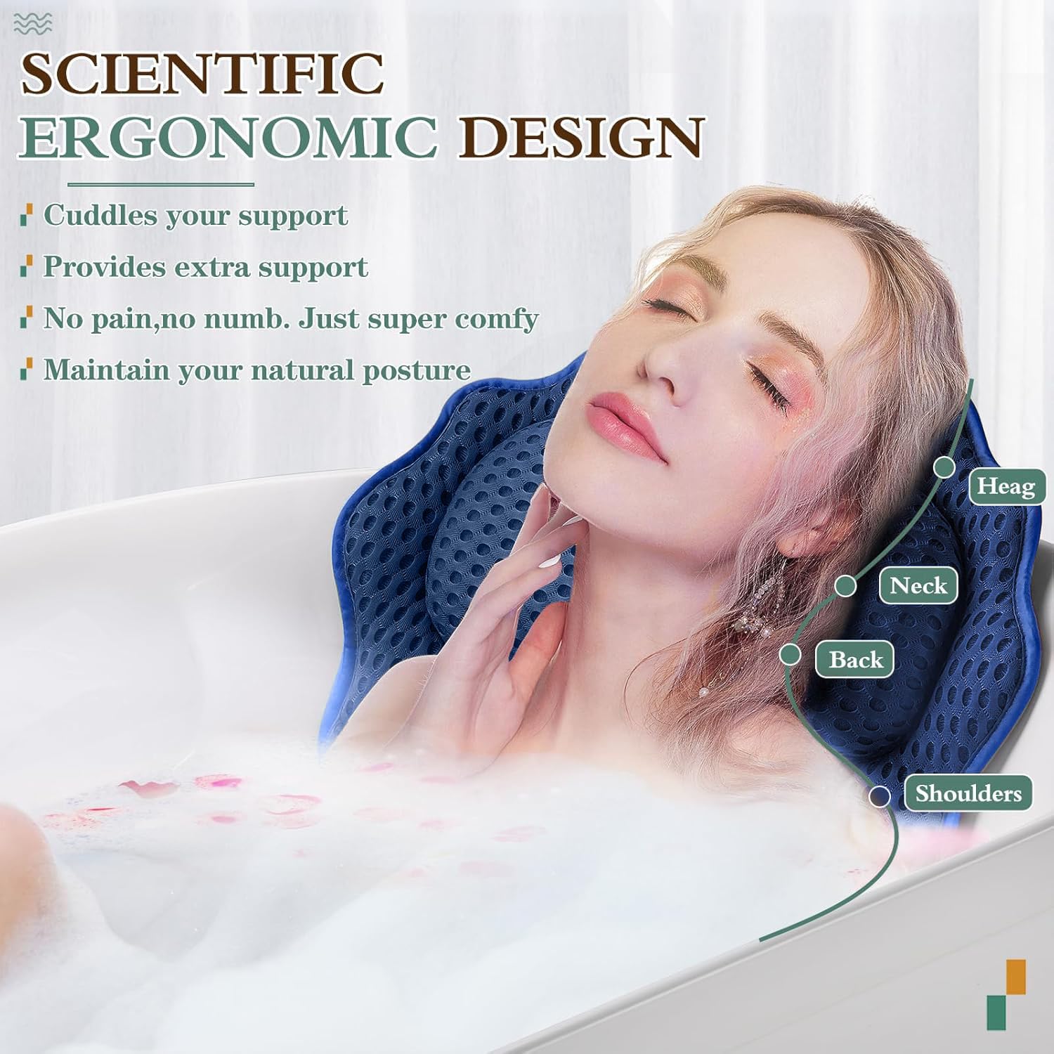 RUVINCE 4D air mesh technology promotes breathability and quick drying