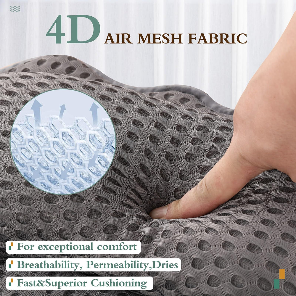 RUVINCE bath pillow cushioned back support enhances shoulder and back comfort.