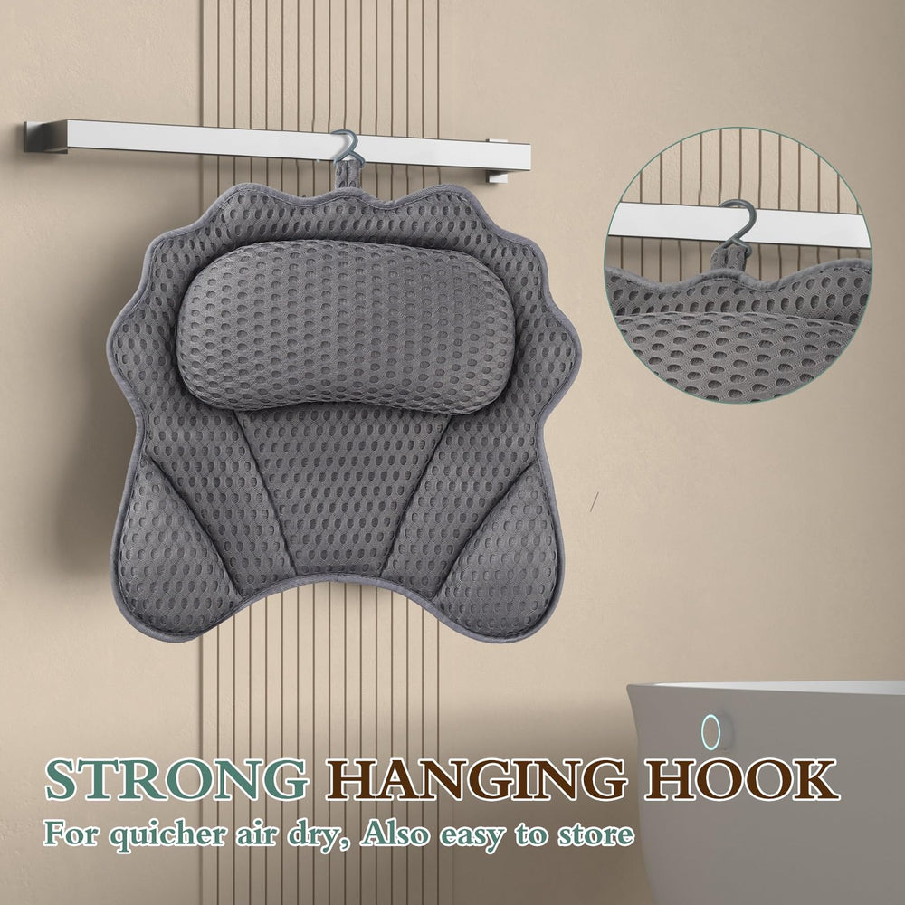 RUVINCE ergonomic pillow surfaces stay smooth and dry after use.