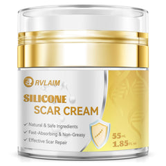 Rvlaim silicone scar cream bottle pump for easy, non-greasy scar care.