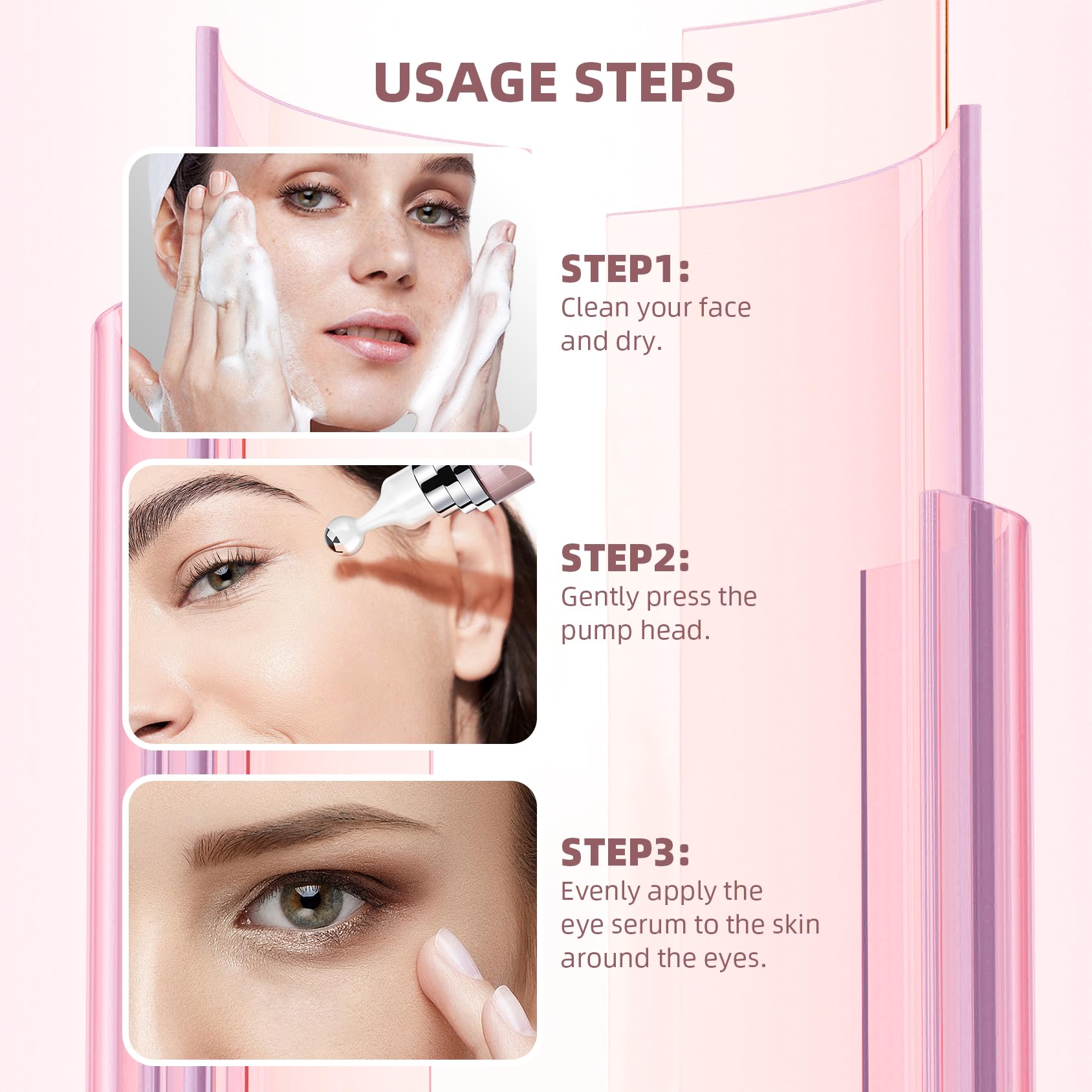 RWT dermatologist-tested eye serum suitable for all skin types.