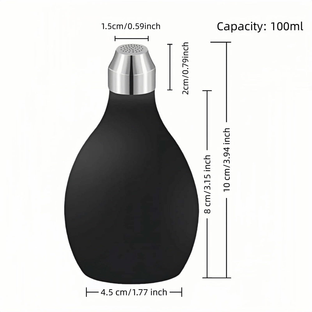 RyanDesign leakproof silicone dispenser with cap ensures mess-free application during daily use.