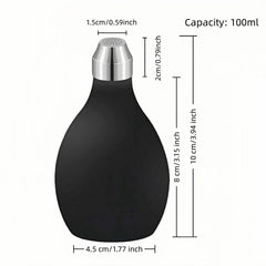RyanDesign leakproof silicone dispenser with cap ensures mess-free application during daily use.