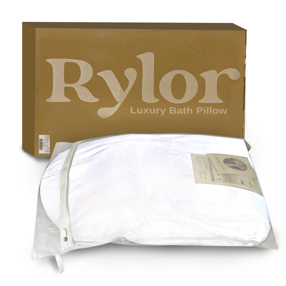 Rylor full-tub-fit confirms compatibility with standard and oversized tubs.