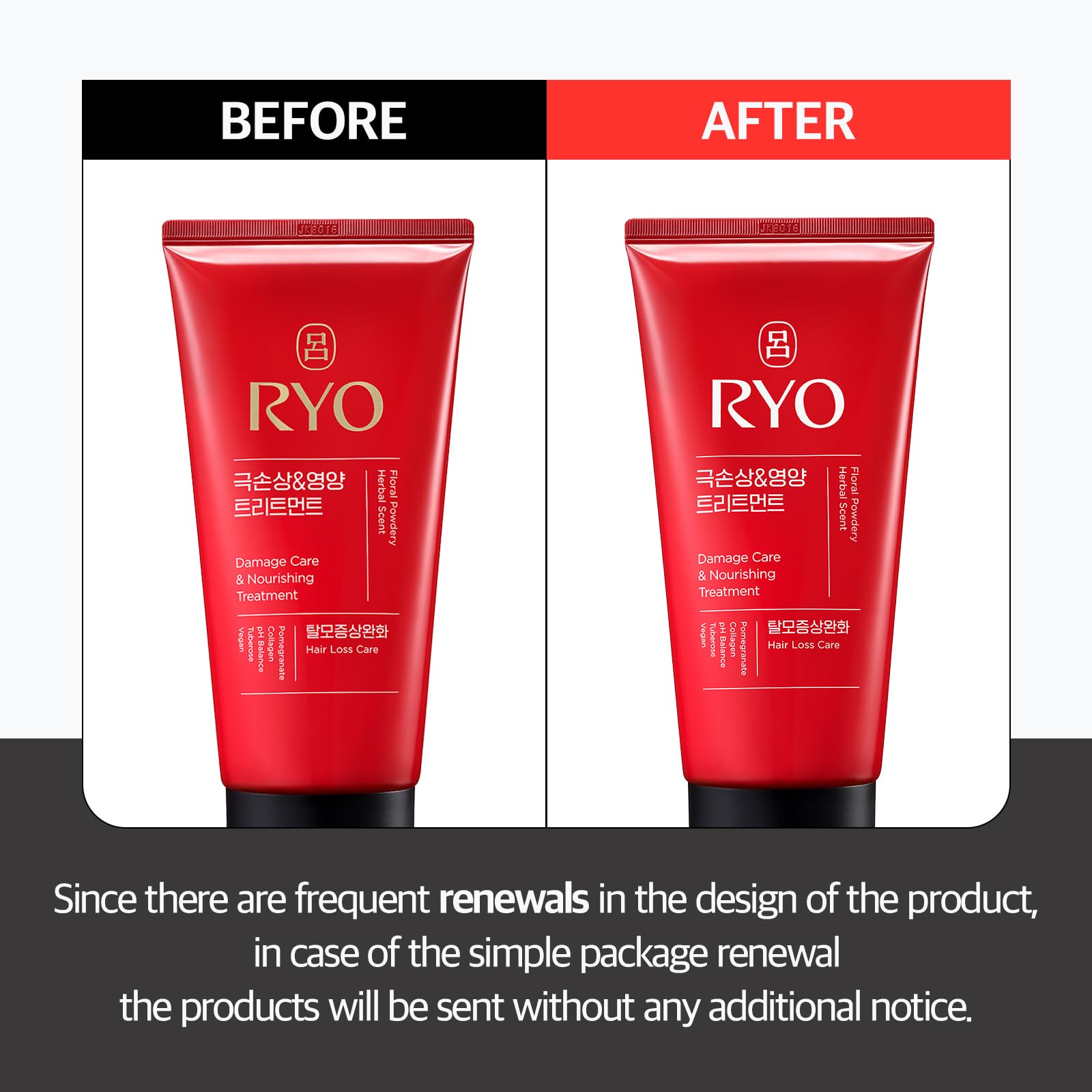 Ryo Damage Care application on hair demonstrates mask spreading for even nourishment