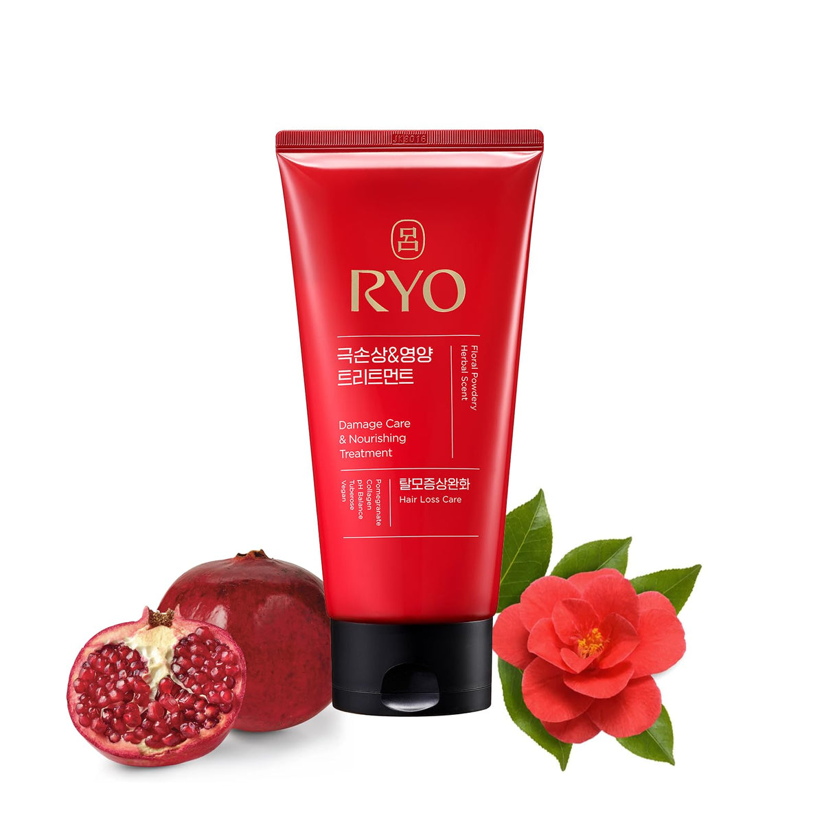 Ryo Damage Care bottle front highlights a premium deep conditioning treatment for damaged hair